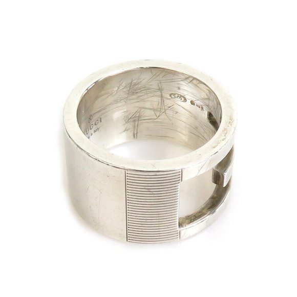 Auth GUCCI Ring Silver 925 - Picture 3 of 7